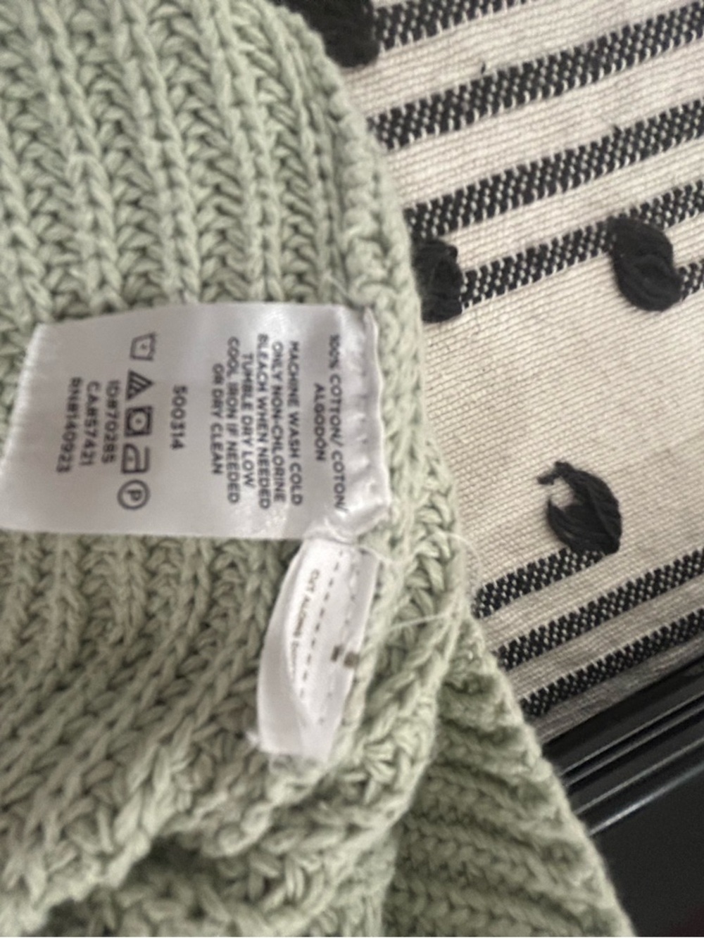 LOFT Mint Green Ribbed Knit Tank - Picture 6 of 6